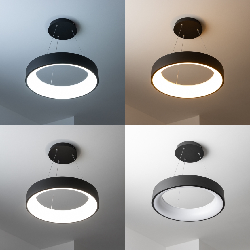 Brilagi - LED Dimbar ljuskrona med upphängning LED/40W/230V 3000-6500K grå+ RC