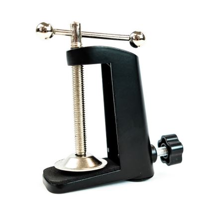 Brilagi - LED dimbar bordslampa med förstoringsglas LENS LED/12W/5V 3000/4200/6000K svart