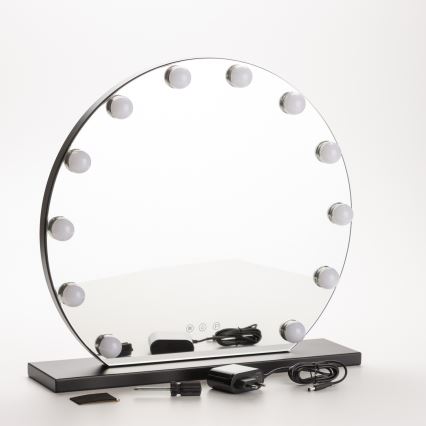 Brilagi - LED Dimbart sminkespegel HOLLYWOOD LED/12W/230V 3000/4000/6500K