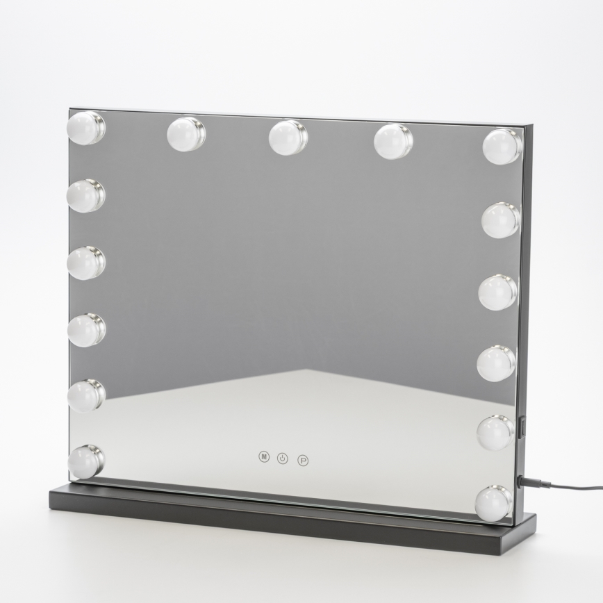 Brilagi - LED Dimbart sminkespegel HOLLYWOOD LED/15W/230V 3000/4000/6500K