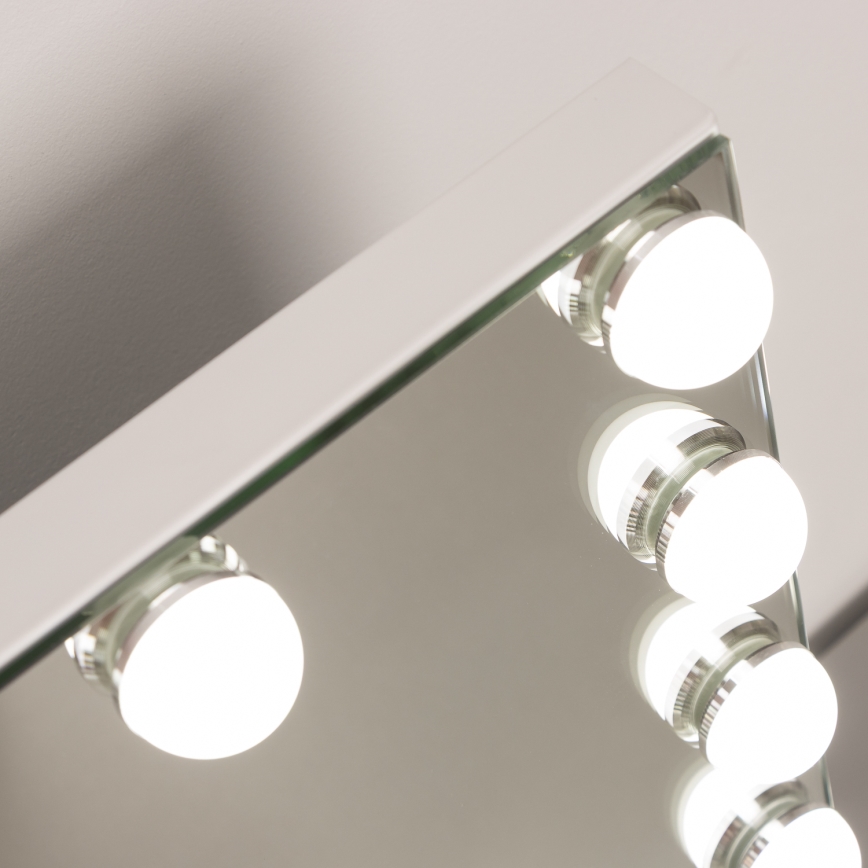 Brilagi - LED Dimbart sminkespegel HOLLYWOOD LED/15W/230V 3000/4000/6500K