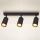 Brilagi - LED dimbar spotlampa SELE 3xGU10/6,5W/230V 2700-6500K svart/guld