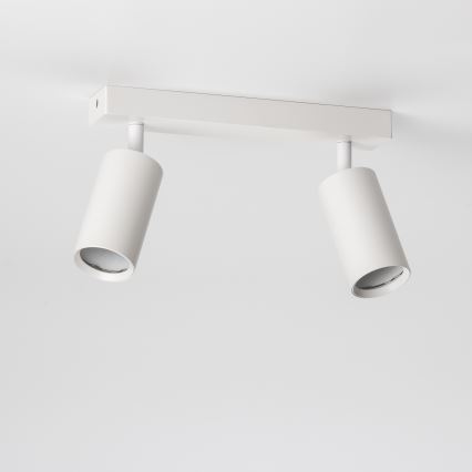 Brilagi - LED dimbar spotlampa SELE 2xGU10/6,5W/230V 2700-6500K vit