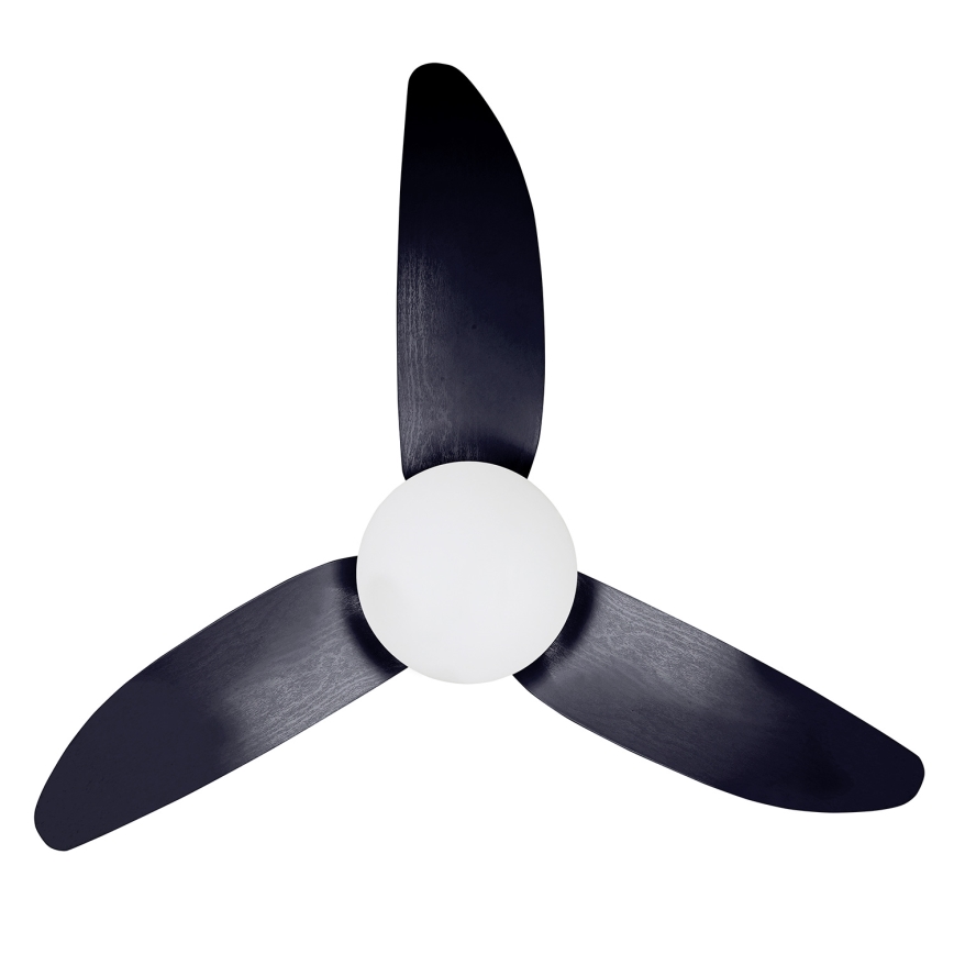 Brilagi - LED Dimbar takfläkt LED/30W/230V 3000-6500K svart + fjärrkontroll
