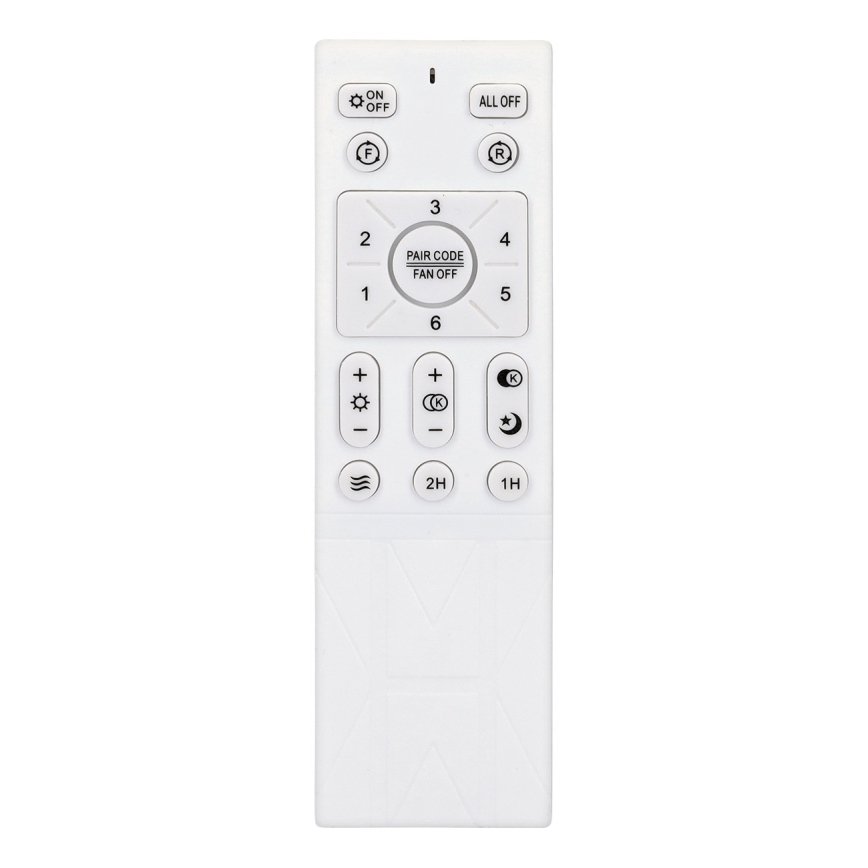 Brilagi - LED Dimbar takfläkt LED/30W/230V 3000-6500K vit + fjärrkontroll
