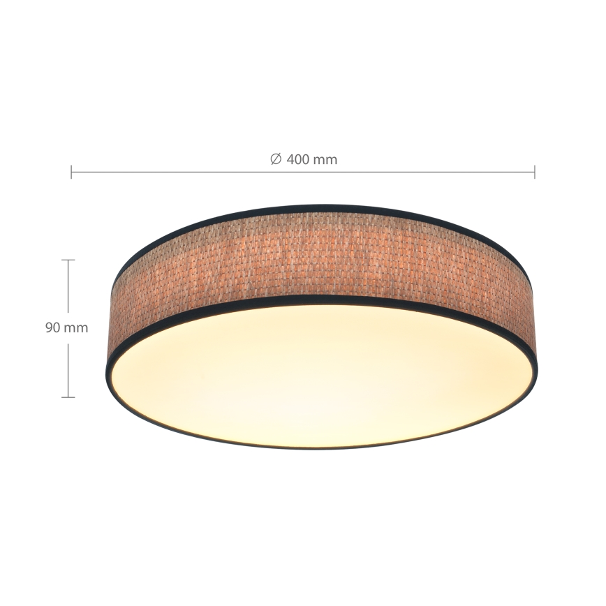 Brilagi - LED Dimbar taklampa ADELA LED/48W/230V 3000-6500K diameter 40 cm + fjärrkontroll