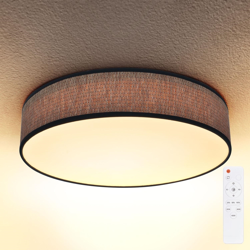 Brilagi - LED dimbar taklampa ADELA LED/48W/230V 3000-6500K Ø 40 cm + fjärrkontroll
