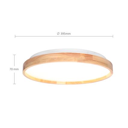 Brilagi - LED Dimbar taklampa ALSON LED/48W/230V 3000-6500K ek diameter 39,5 cm + fjärrkontroll