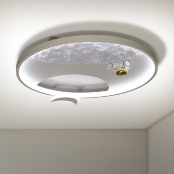 Brilagi - LED Dimbar taklampa ASTRO LED/20W/230V 3000/4000/6000K + fjärrkontroll