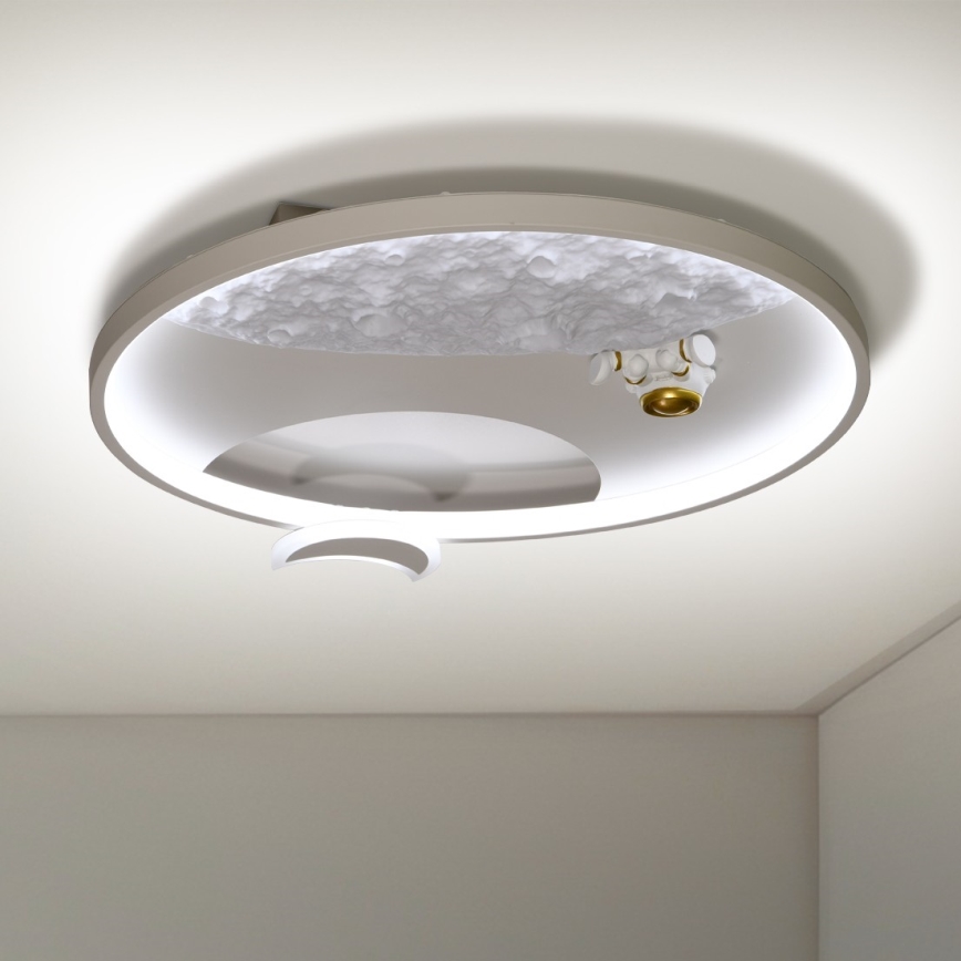 Brilagi - LED Dimbar taklampa ASTRO LED/20W/230V 3000/4000/6000K + fjärrkontroll
