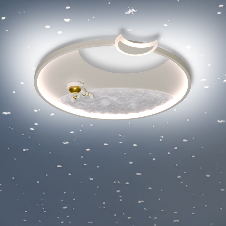 Brilagi - LED dimbar taklampa ASTRO LED/20W/230V Ø 50 cm 3000-6000K astronaut + fjärrkontroll