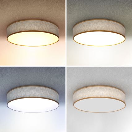 Brilagi - LED Dimbar taklampa CARMEN LED/48W/230V 3000-6500K diameter 40 cm + fjärrkontroll