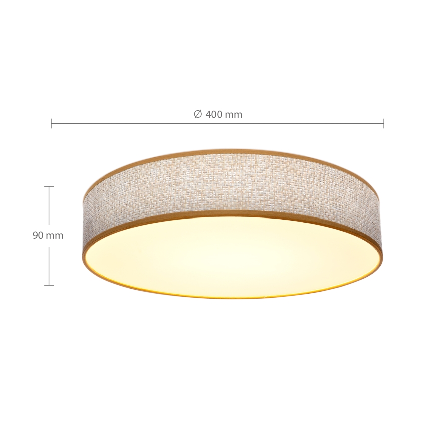 Brilagi - LED Dimbar taklampa CARMEN LED/48W/230V 3000-6500K diameter 40 cm + fjärrkontroll