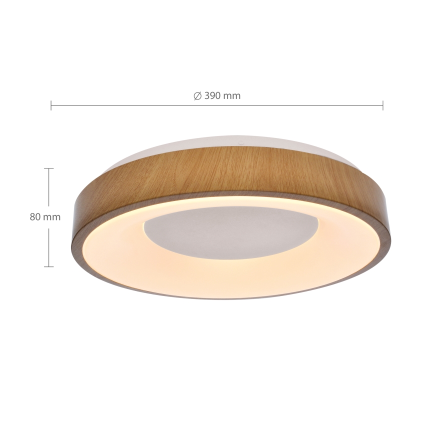 Brilagi - LED Dimbar taklampa DORIA LED/48W/230V 3000-6500K diameter 39 cm + fjärrkontroll
