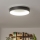 Brilagi - LED  Dimbar taklampa FALCON LED/80W/230V 3000-6500K d. 60 cm svart+ fjärrkontroll