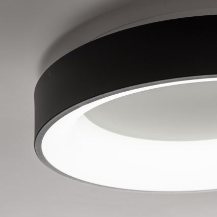 Brilagi - LED  Dimbar taklampa FALCON LED/80W/230V 3000-6500K d. 60 cm svart+ fjärrkontroll