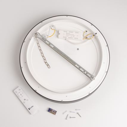 Brilagi - LED  Dimbar taklampa FALCON LED/80W/230V 3000-6500K d. 60 cm svart+ fjärrkontroll