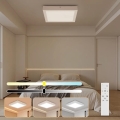 Brilagi - LED dimbar taklampa för badrum FRAME SMART LED/24W/230V 30x30 cm 3000-6000K IP44 vit + fjärrkontroll