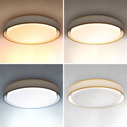Brilagi - LED Dimbar taklampa KIANIA LED/48W/230V 3000-6500K diameter 43 cm + fjärrkontroll