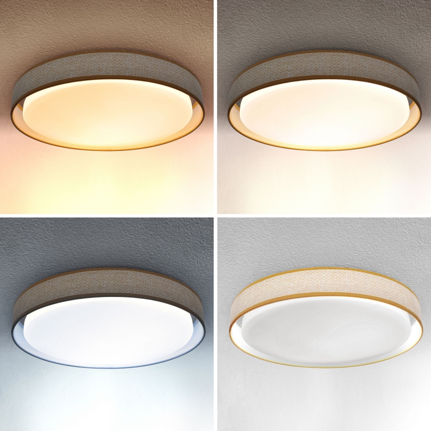 Brilagi - LED Dimbar taklampa KIANIA LED/48W/230V 3000-6500K diameter 43 cm + fjärrkontroll