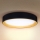 Brilagi - LED Dimbar taklampa LARIOS LED/48W/230V 3000-6500K ø 39 cm svart + fjärrkontroll