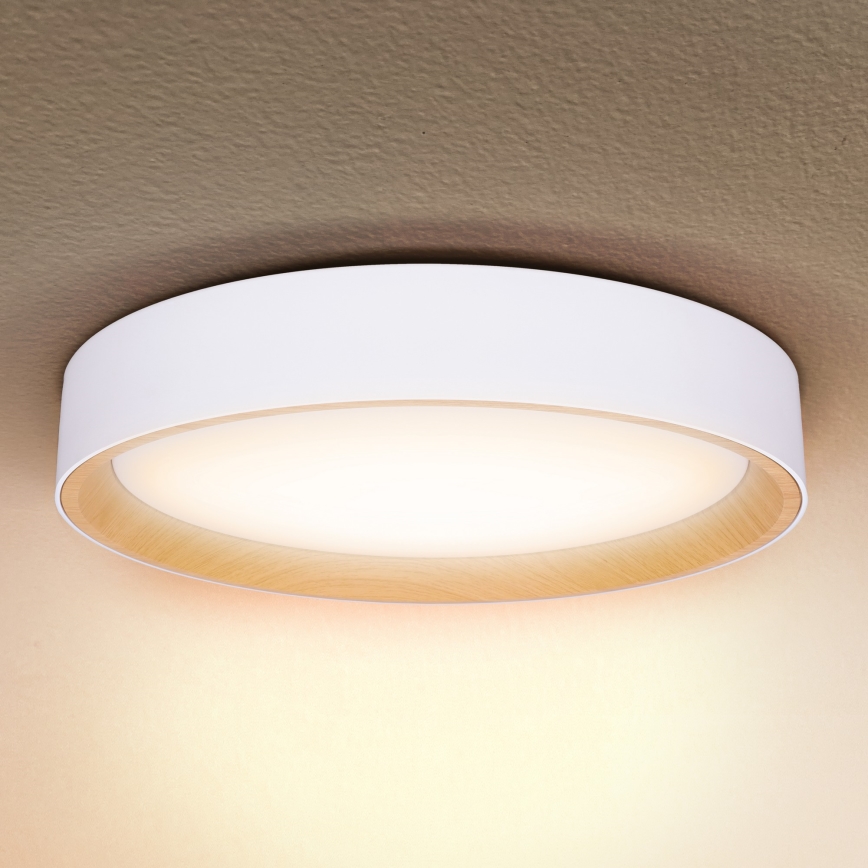 Brilagi - LED Dimbar taklampa LARIOS LED/48W/230V 3000-6500K ø 39 cm vit + fjärrkontroll