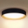 Brilagi - LED Dimbar taklampa LARIOS LED/60W/230V 3000-6500K ø 49 cm svart + fjärrkontroll