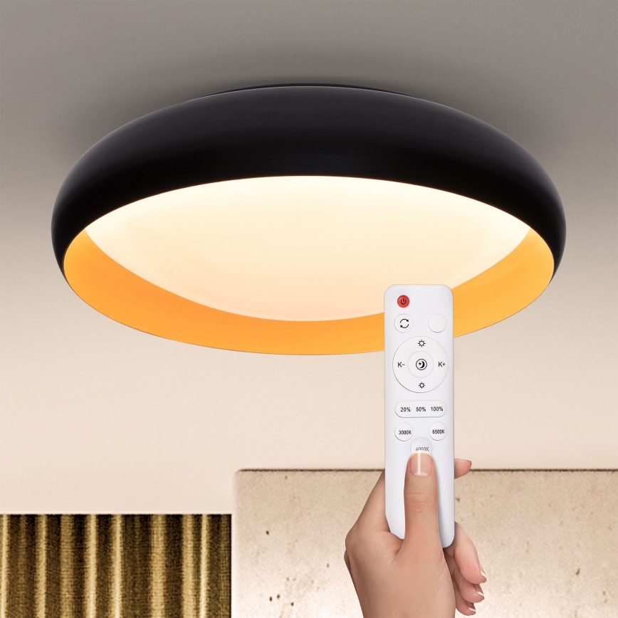 Brilagi - LED Dimbar taklampa LIVIA LED/48W/230V 3000-6500K diameter 42 cm + fjärrkontroll
