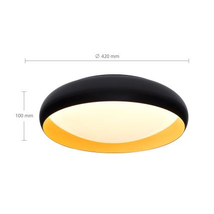 Brilagi - LED Dimbar taklampa LIVIA LED/48W/230V 3000-6500K diameter 42 cm + fjärrkontroll