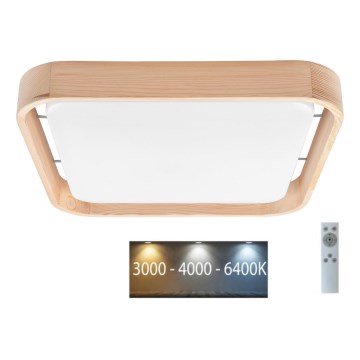 Brilagi - LED Dimbar taklampa MANAROLA CUBIC LED/24W/230V 3000-6500K tall + fjärrkontroll