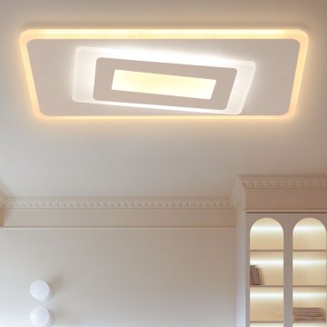Brilagi - LED Dimbar taklampa MODERN LED/51W/230V 2700-6500K 20x40 cm + fjärrkontroll