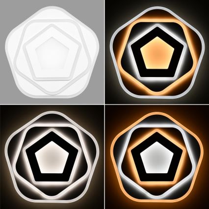 Brilagi - LED dimbar taklampa MODERN LED/64W/230V 2700-6500K Ø 40 cm + fjärrkontroll