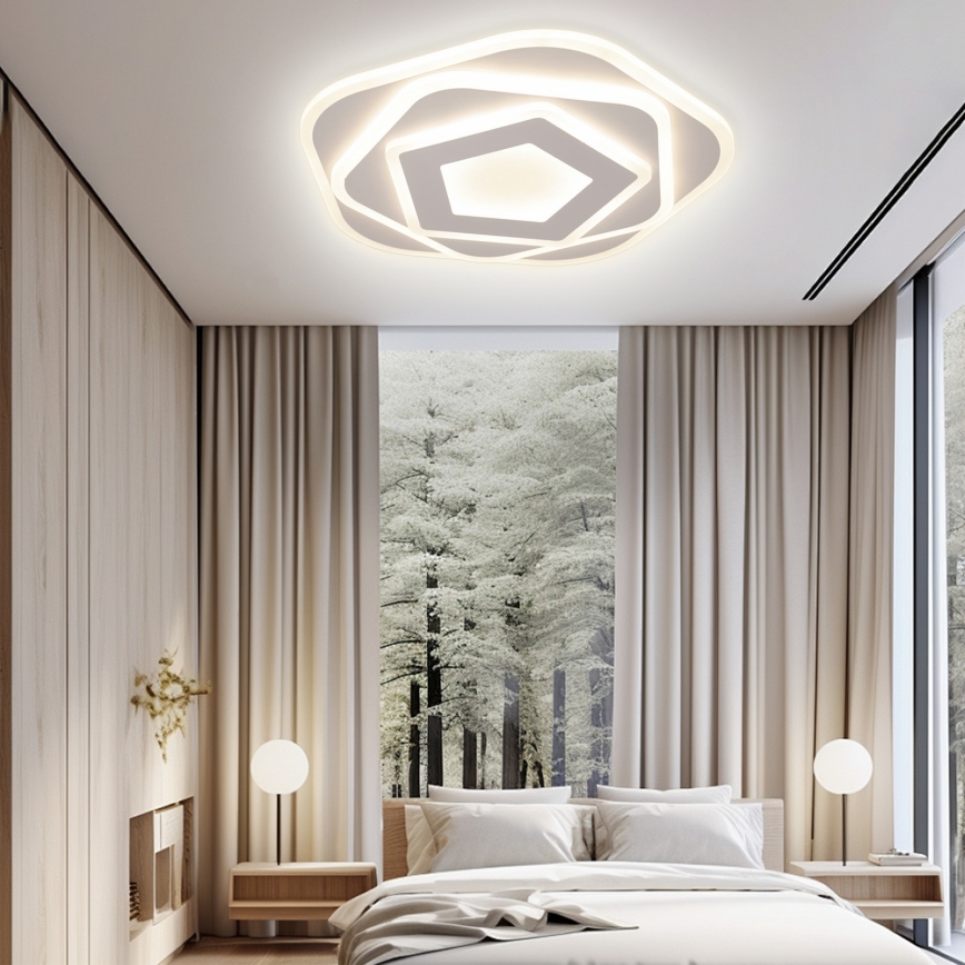 Brilagi - LED Dimbar taklampa MODERN LED/64W/230V 2700-6500K diameter 40 cm + fjärrkontroll