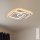 Brilagi - LED Dimbar taklampa MODERN LED/80W/230V 2700-6500K 52,5x52,5 cm + fjärrkontroll