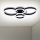 Brilagi - LED Dimbar taklampa ORBITS LED/49W/230V 3000/4000/6000K + fjärrkontroll