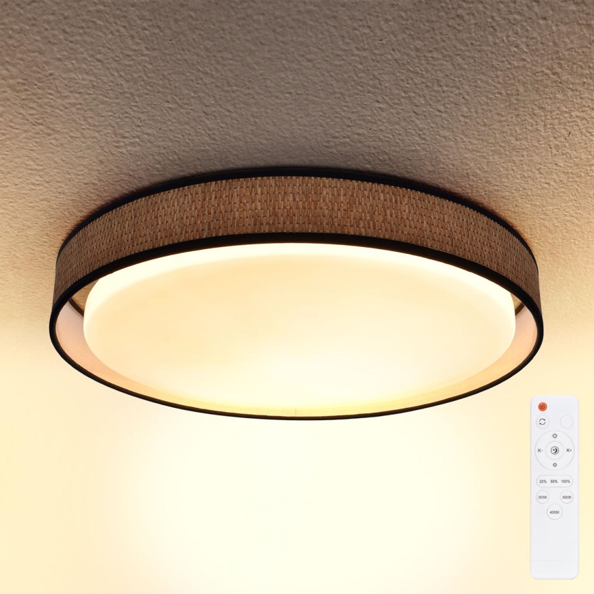 Brilagi - LED Dimbar taklampa PILAR LED/48W/230V 3000-6500K diameter 43 cm + fjärrkontroll
