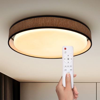 Brilagi - LED Dimbar taklampa PILAR LED/48W/230V 3000-6500K diameter 43 cm + fjärrkontroll