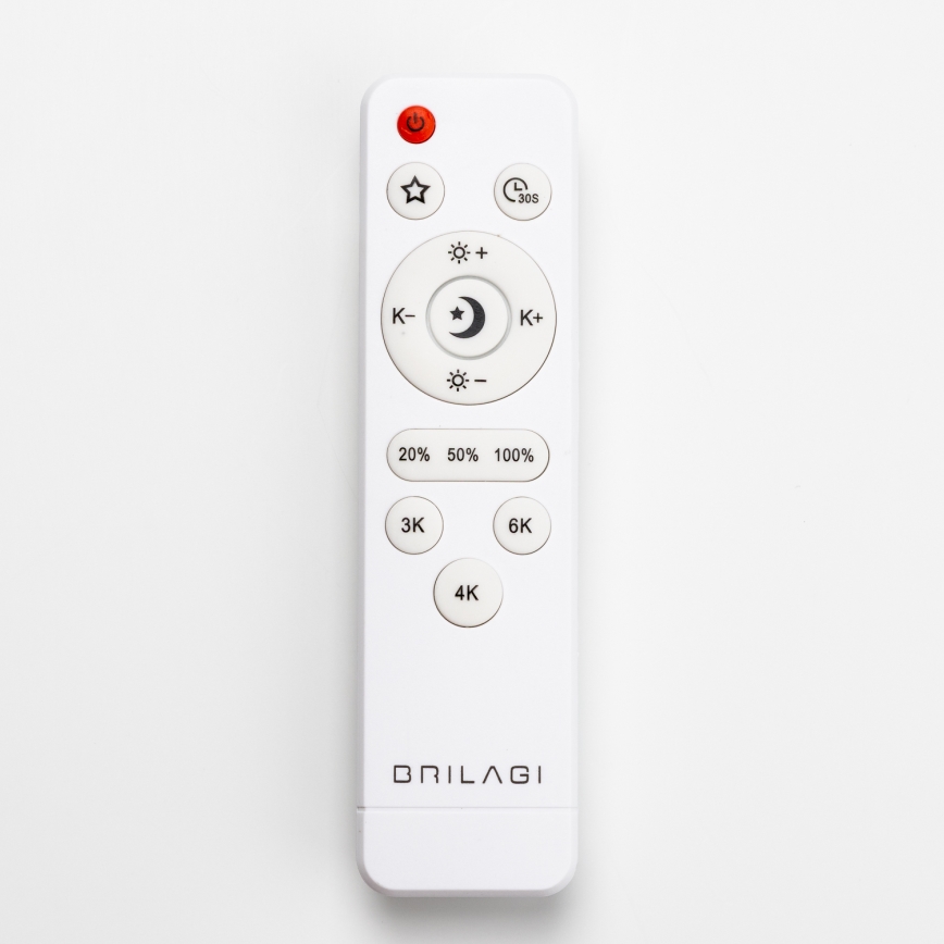 Brilagi - LED Dimbar taklampa PINE LED/60W/230V 3000-6500K + fjärrkontroll