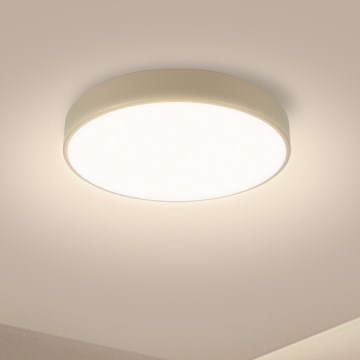 Brilagi - LED dimbar taklampa POOL LED/36W/230V 3000-6000K Ø 30 cm beige + fjärrkontroll