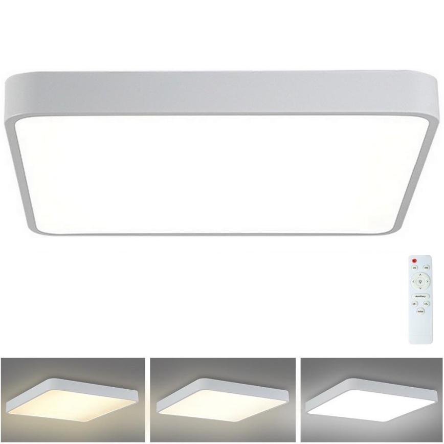 Brilagi - LED Dimbar taklampa POOL LED/48W/230V 3000-6000K 50x50 cm vit + fjärrkontroll