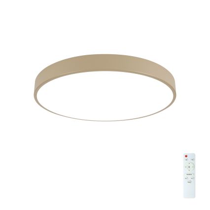 Brilagi - LED Dimbar Taklampa POOL LED/60W/230V 3000-6000K Ø 50 cm beige + fjärrkontroll