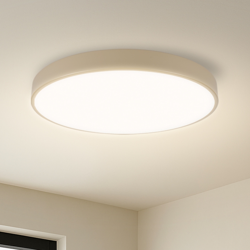 Brilagi - LED Dimbar taklampa POOL SMART LED/60W/230V 3000-6000K 50 cm Wi-Fi Tuya beige + fjärrkontroll