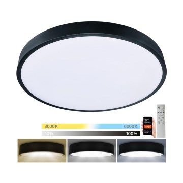 Brilagi - LED Dimbar taklampa POOL SMART LED/60W/230V 50 cm 3000-6000K Wi-Fi Tuya + fjärrkontroll svart