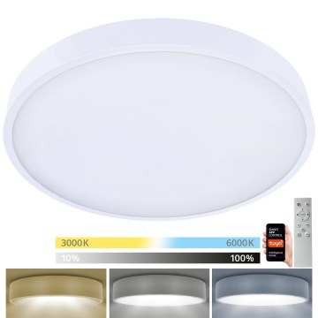 Brilagi - LED Dimbar taklampa POOL SMART LED/60W/230V 50 cm 3000-6000K Wi-Fi Tuya + fjärrkontroll vit
