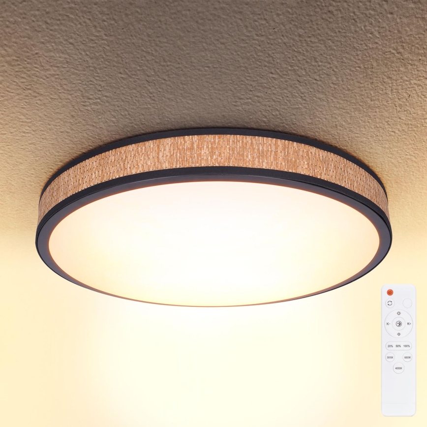Brilagi - LED Dimbar taklampa ROSA LED/48W/230V 3000-6500K diameter 38 cm + fjärrkontroll