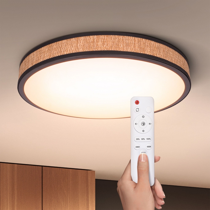 Brilagi - LED Dimbar taklampa ROSA LED/48W/230V 3000-6500K diameter 38 cm + fjärrkontroll