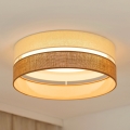 Brilagi - LED Dimbar taklampa ROYAL YUTE LED/24W/230V diameter 45 cm 3000/4000/6500K beige/grädde  + fjärrkontroll