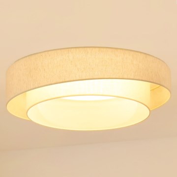 Brilagi - LED Dimbar taklampa SHINE LED/24W/230V 3000/4000/6500K grädde + fjärrkontroll