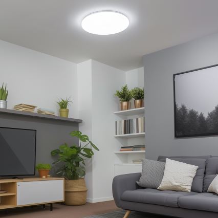 Brilagi - LED Dimbar taklampa SMART LED/24W/230V 2700-6500K Wi-Fi Tuya + fjärrkontroll