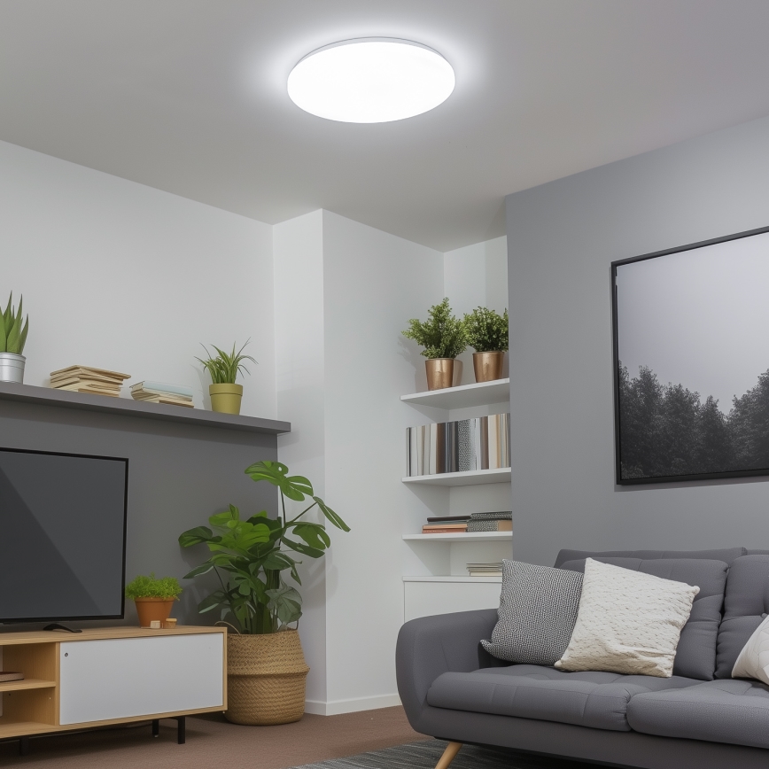 Brilagi - LED Dimbar taklampa SMART LED/24W/230V 2700-6500K Wi-Fi Tuya + fjärrkontroll